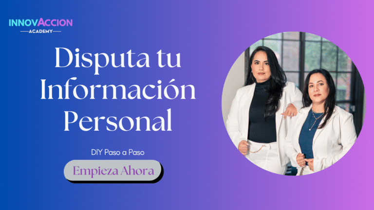 Disputa Información Personal